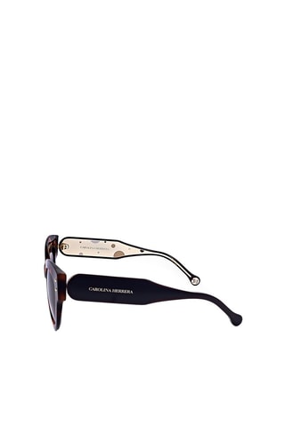 Lunettes de soleil femme - Catégorie 3 - Carolina Herrera - Noir et marron