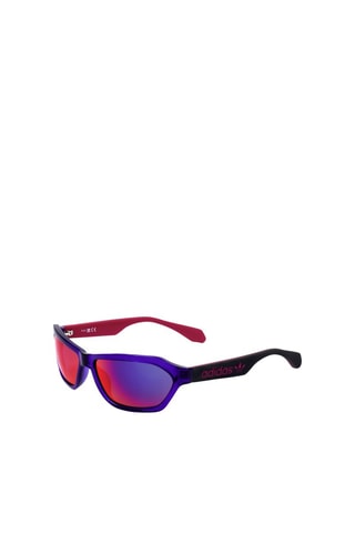 Lunettes de soleil enfant - Verre effet miroir - Catégorie 3 - Adidas Original - Noir et violet