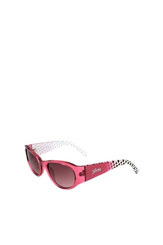 Lunettes de soleil enfant - Catégorie 2 - Guess - Blanc, noir et rose