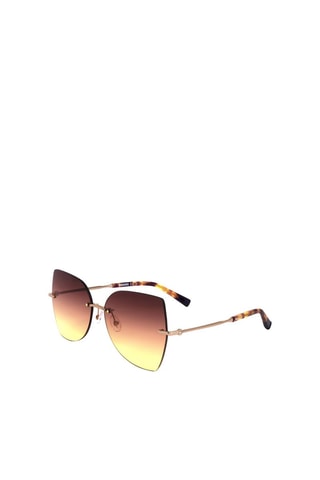 Lunettes de soleil femme - Catégorie 2 - Missoni - Violet et doré