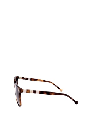 Lunettes de soleil femme - Catégorie 2 - Carolina Herrera - Noir et marron