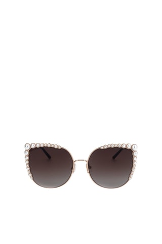 Lunettes de soleil femme - Catégorie 3 - Carolina Herrera - Rose et doré