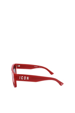 Lunettes de soleil homme - Catégorie 3 - Dsquared2 - Gris et rouge