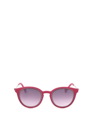 Lunettes de soleil femme - Catégorie 2 - Moncler - Doré et rouge