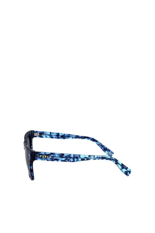 Lunettes de soleil polarisées femme - Catégorie 3 - Furla - Bleu et noir