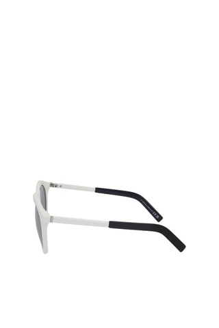 Lunettes de soleil homme - Catégorie 2 - Moncler - Blanc et noir
