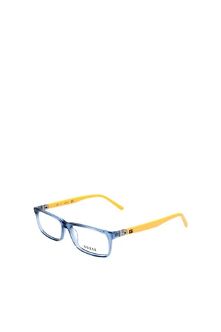 Lunettes de vue enfant - Guess - Bleu, orange et argenté