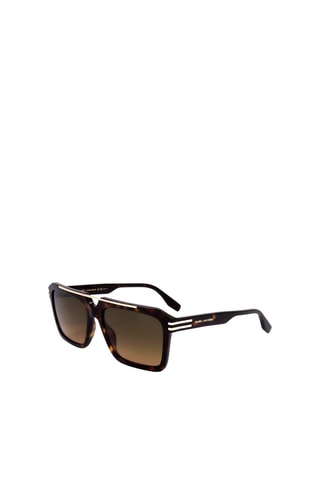 Lunettes de soleil homme - Catégorie 3 - Marc Jacobs - Vert, jaune, marron et doré