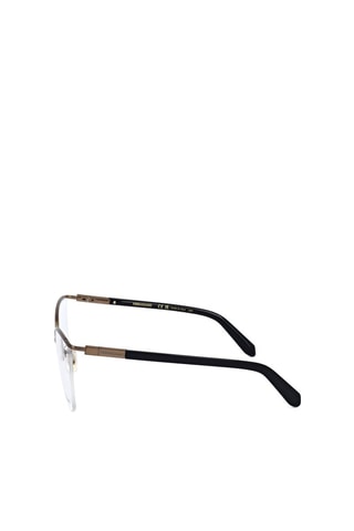 Lunettes de vue femme - Ferragamo - Noir et doré
