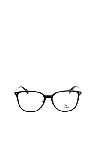 Lunettes de vue femme - Lanvin - Noir et argenté
