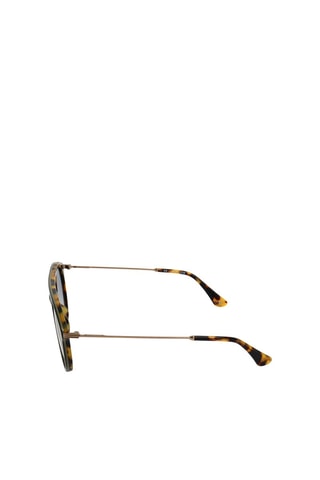 Lunettes de soleil homme - Catégorie 2 - Police - Marron et vert