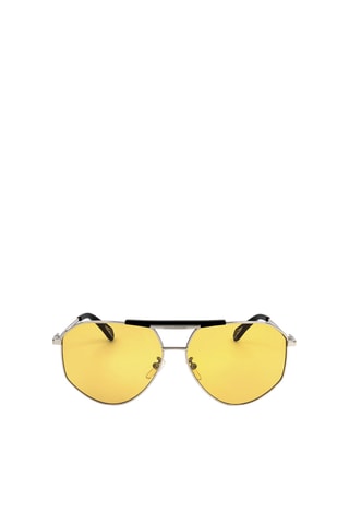 Lunettes de soleil femme Catégorie 1 - Zadig & Voltaire - Argenté, jaune et noir