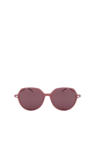 Lunettes de soleil femme - Catégorie 3 - Hugo Boss - Noir, rouge et argenté