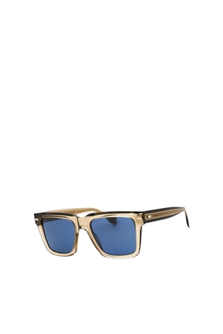 Lunettes de soleil homme - Catégorie 3 - Hugo Boss - Bleu et marron
