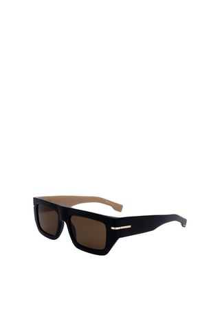 Lunettes de soleil homme - Catégorie 2 - Hugo Boss - Beige, doré, marron, noir et rose