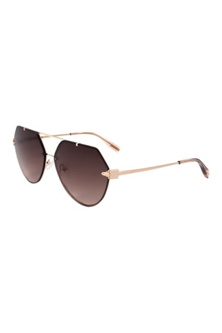 Lunettes de soleil femme - Catégorie 3 - Trussardi - Doré