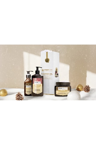Estuche acelerador de crecimiento - Argán y macadamia - Cabello - 3 productos