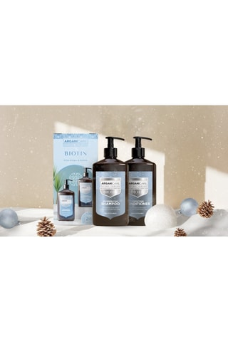 Estuche champú y acondicionador reparadores - Biotina - Cabello seco y dañado - 2 x 400 ml