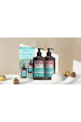 Estuche champú y acondicionador nutritivos - Argán y karité - Cabello rizado - 2 x 400 ml