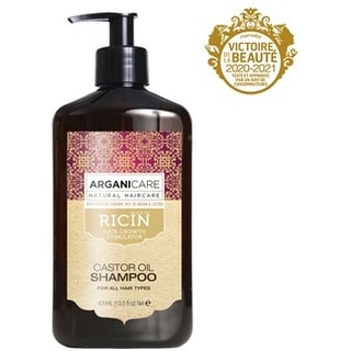 Champú acelerador del crecimiento - Aceite de ricino ecológico - 400 ml