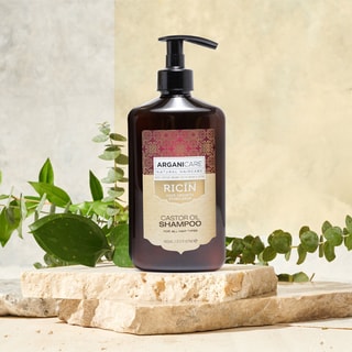 Champú acelerador del crecimiento - Aceite de ricino ecológico - 400 ml
