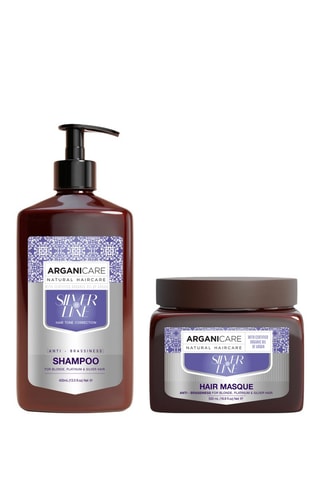Coffret Pack duo Silver shampooing & masque - Cheveux blonds, décolorés ou gris - 2 produits