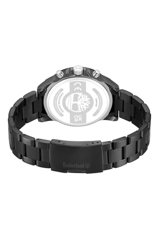 Montre en acier inoxydable - Chronographe - Noir