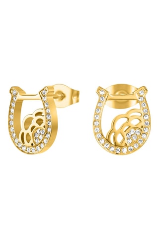 Pendientes Camilla - Chapado en oro amarillo