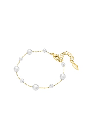 Pulsera bañada en oro amarillo