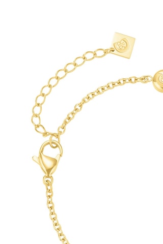 Pulsera Ottavia - Chapado en oro amarillo y malaquita