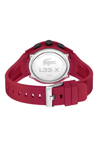 Reloj de cuarzo de silicona - Rojo - Cronómetro
