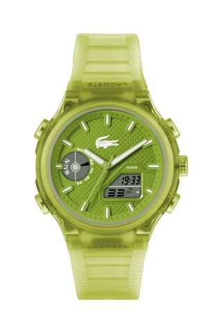 Reloj de cuarzo de silicona - Verde