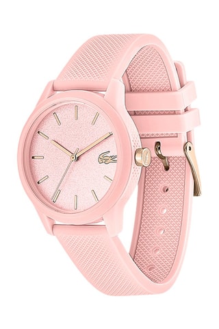 Reloj de cuarzo de silicona - Rosa