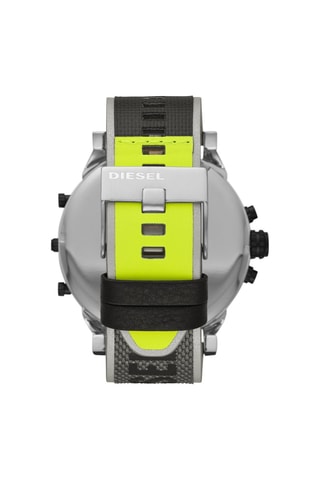 Reloj de cuarzo de nailon MR. Daddy 2.0 - Gris y plateado