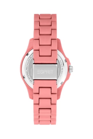 Reloj de cuarzo de plástico - Rosa