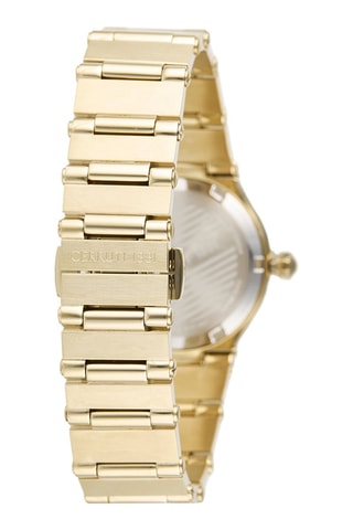 Reloj de cuarzo de acero Rendinara - Dorado