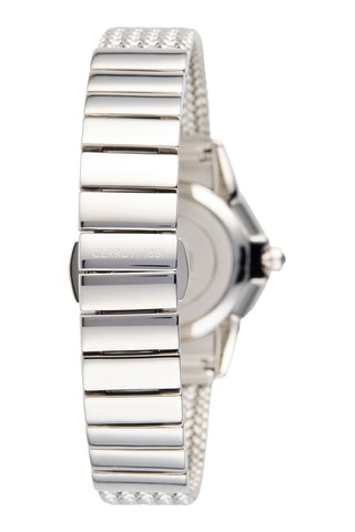Reloj de cuarzo de acero Jesina - Plateado
