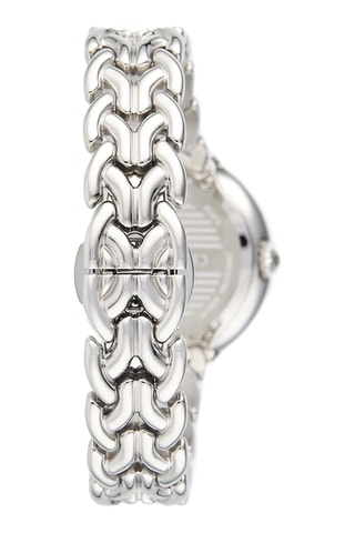 Reloj de cuarzo de acero Maira - Plateado