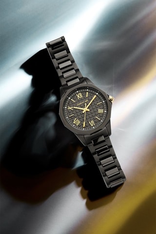 Reloj de cuarzo de acero Jesina - Antracita