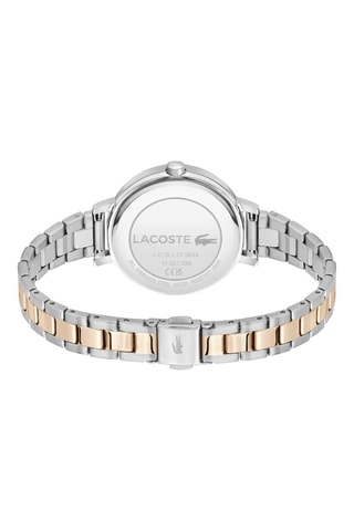 Reloj de cuarzo chapado en oro rosa iónico