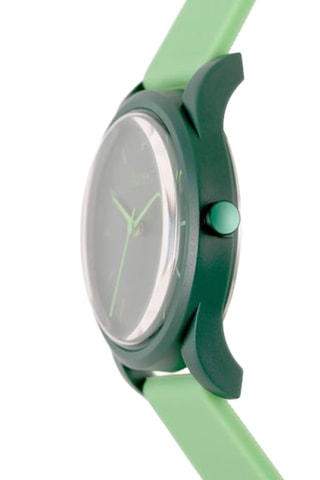 Reloj de cuarzo de silicona - Verde