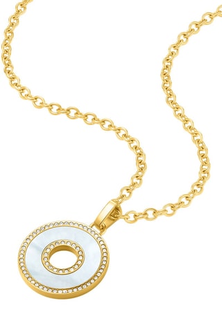 Collar bañado en oro amarillo