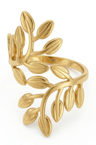 Anello - Placcato oro giallo