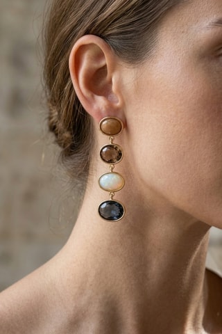 Boucles d'oreilles - Doré