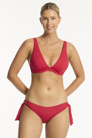 Sujetador de bikini Essentials - Rojo