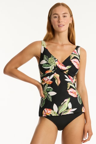 Top de baño Sundown - Negro