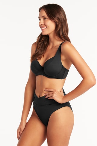 Sujetador de bikini Essentials - Negro