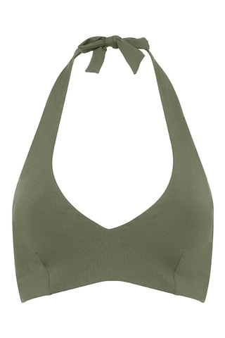 Sujetador de bikini Essentials - Caqui
