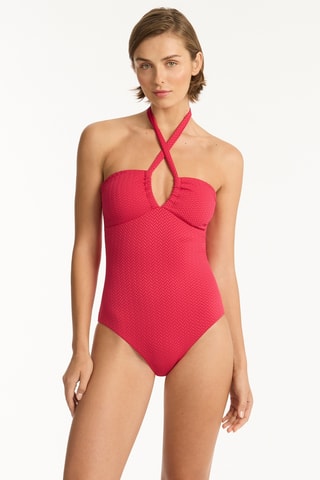 Bañador Nouveau - Rojo