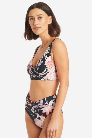 Braga de bikini de talle alto Martini - Negro